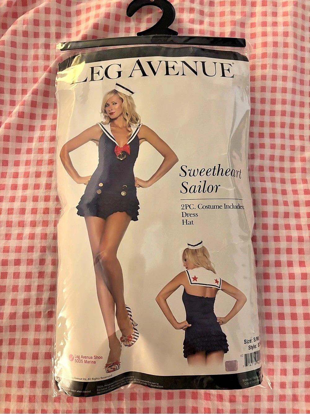 RARE Leg Avenue Sweetheart Sailor Costume in Blue & White